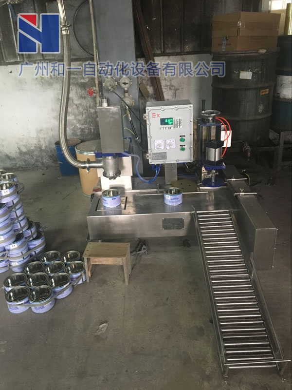 灌裝機(jī)現(xiàn)場(chǎng)案例