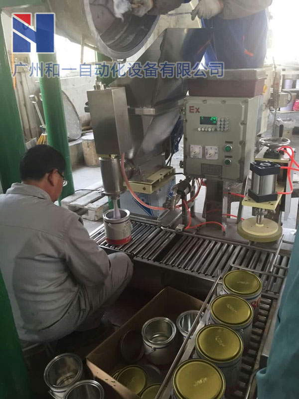 灌裝機(jī)現(xiàn)場(chǎng)案例