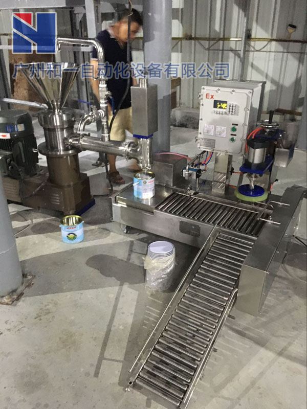 灌裝機(jī)現(xiàn)場(chǎng)案例