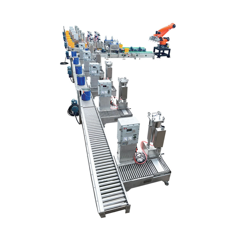 20L全自動(dòng)灌裝碼垛線