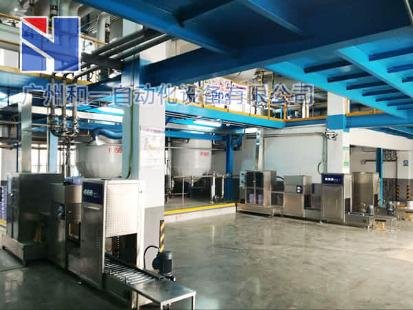 Filling machine on-site case