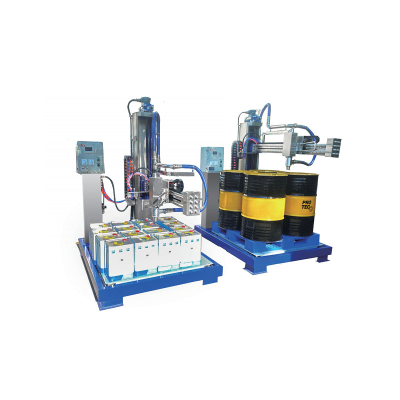 Rocker arm filling machine