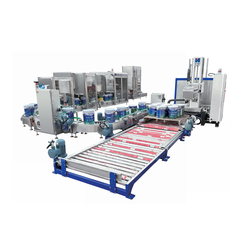 20L four-head fully automatic filling line