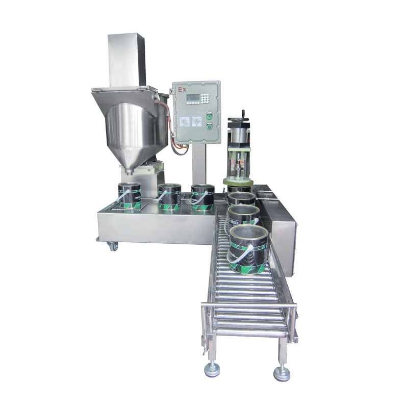 1-5L automatic filling and capping rotation machine