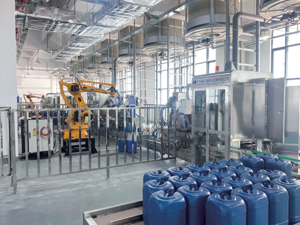 Automated production line case